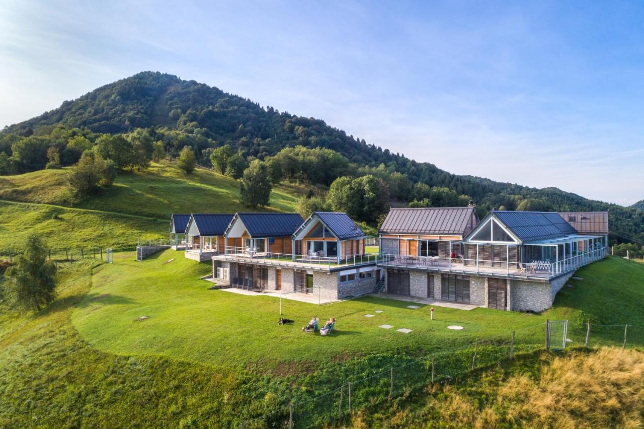 Nebesa Chalets Kobarid Exterior foto